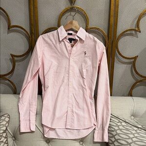 Polo by Ralph Lauren Men's Pink Striped Shirt